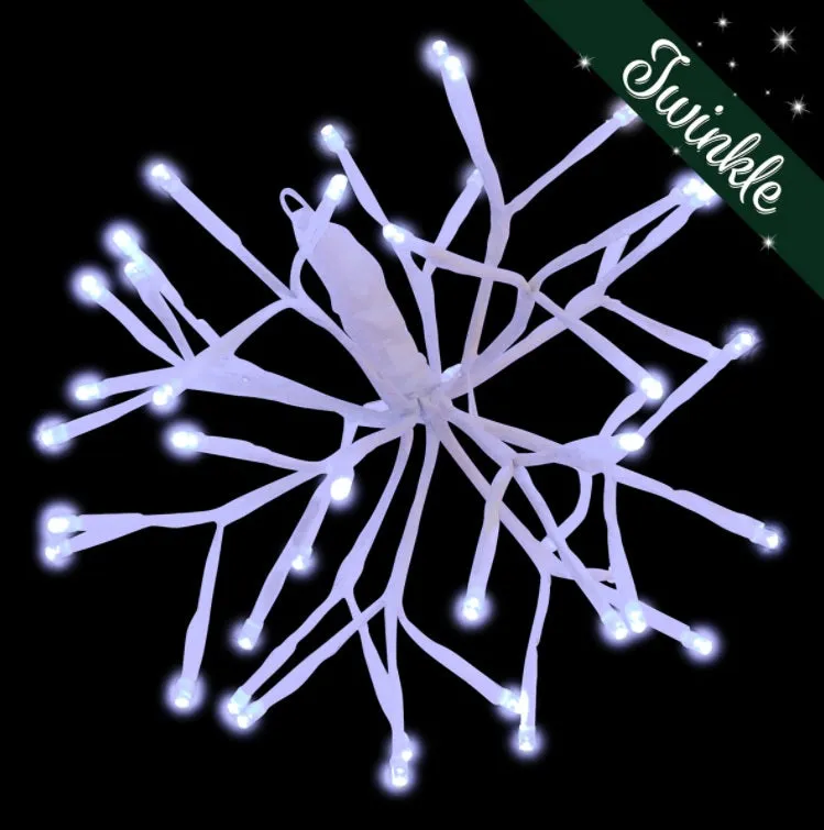 10" Twinkling LED Starburst Clusters
