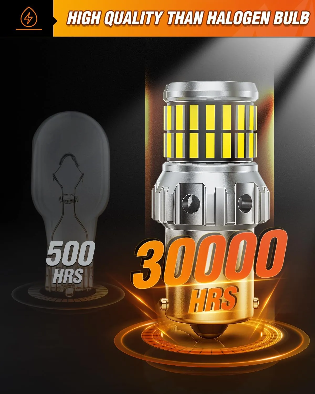 1156 4014 63SMD BA15S 7506 1003 1141 P21W LED Bulbs (Pairs)