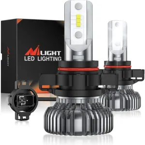 2504/PSX24W LED Fog Light Bulbs EF1 Series DRL 80W 4000LM 6000K | 2 BULBS
