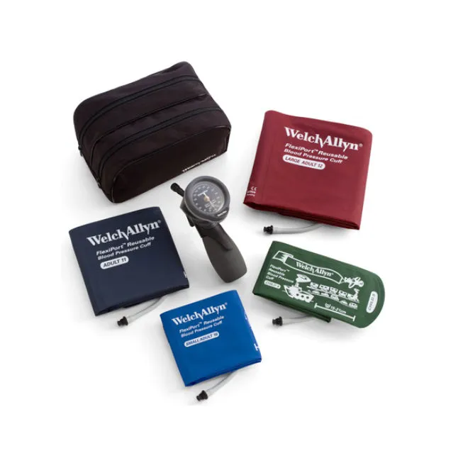 767 Wall Aneroid Sphygmomanometer, with Reusable Flexiport® Adult Two Tube Cuff