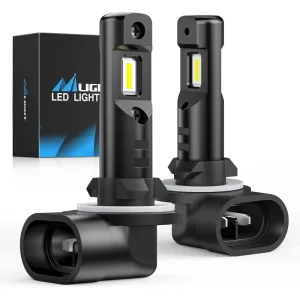 881 889 898 886 894 LED Fog Light Bulbs EF2 Series DRL 60W 6000K | 2 BULBS