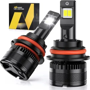 9004/HB1 LED Headlight Bulbs N40 Series 100W 20000LM 6000K IP67 | 2 BULBS