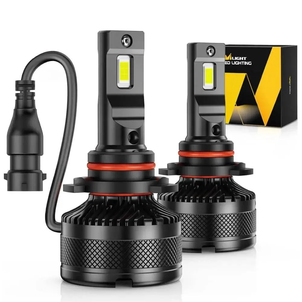 9005/HB3 LED Headlight Bulbs N40 Series 100W 20000LM 6000K IP67 | 2 BULBS