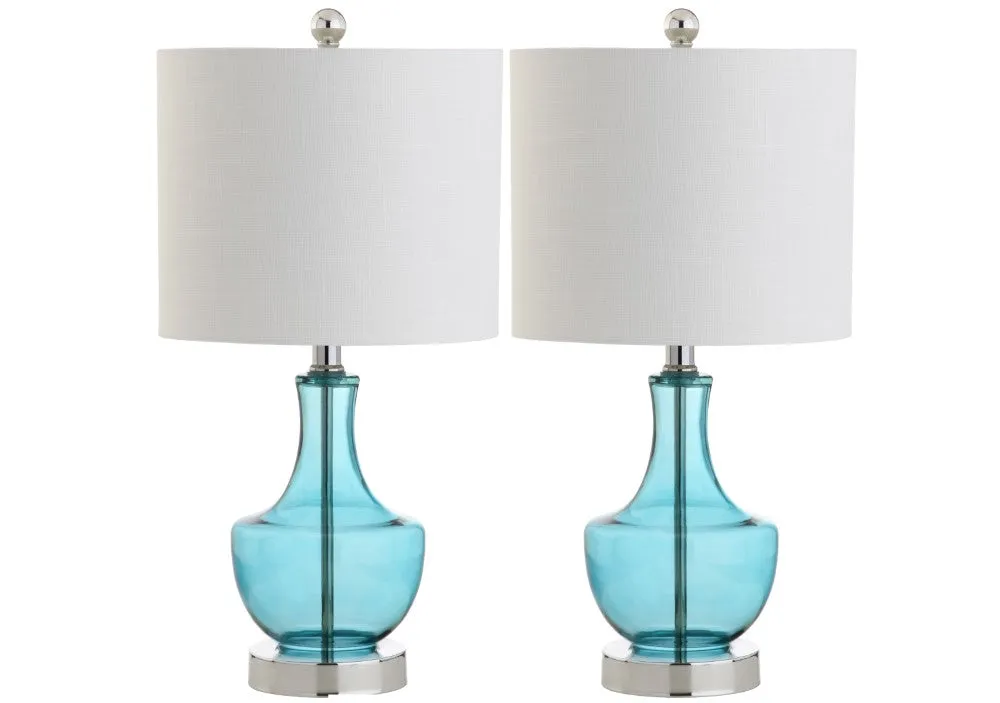 Carlos 20" Mini Glass LED Table Lamp