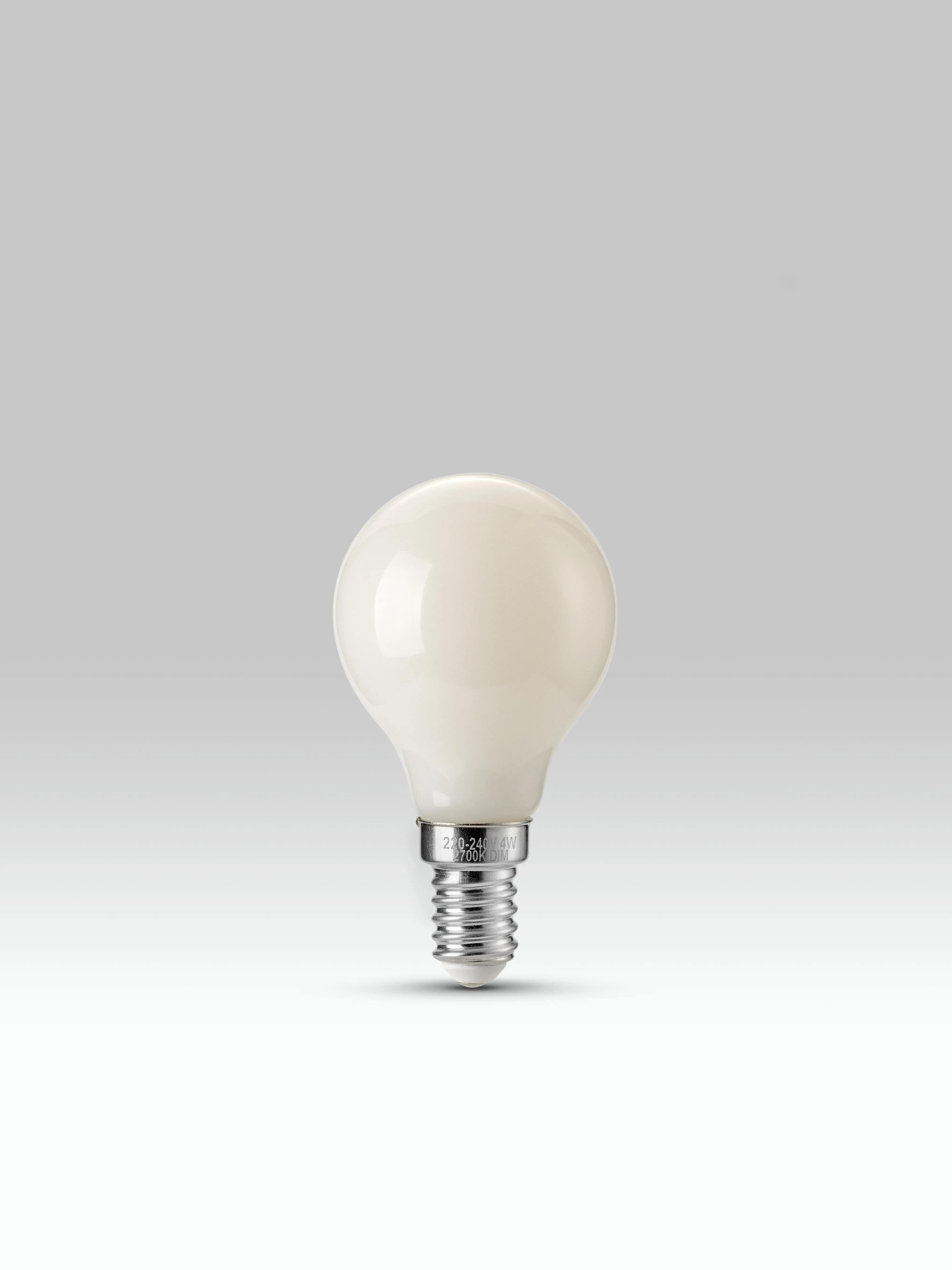 E14 bulb - opal