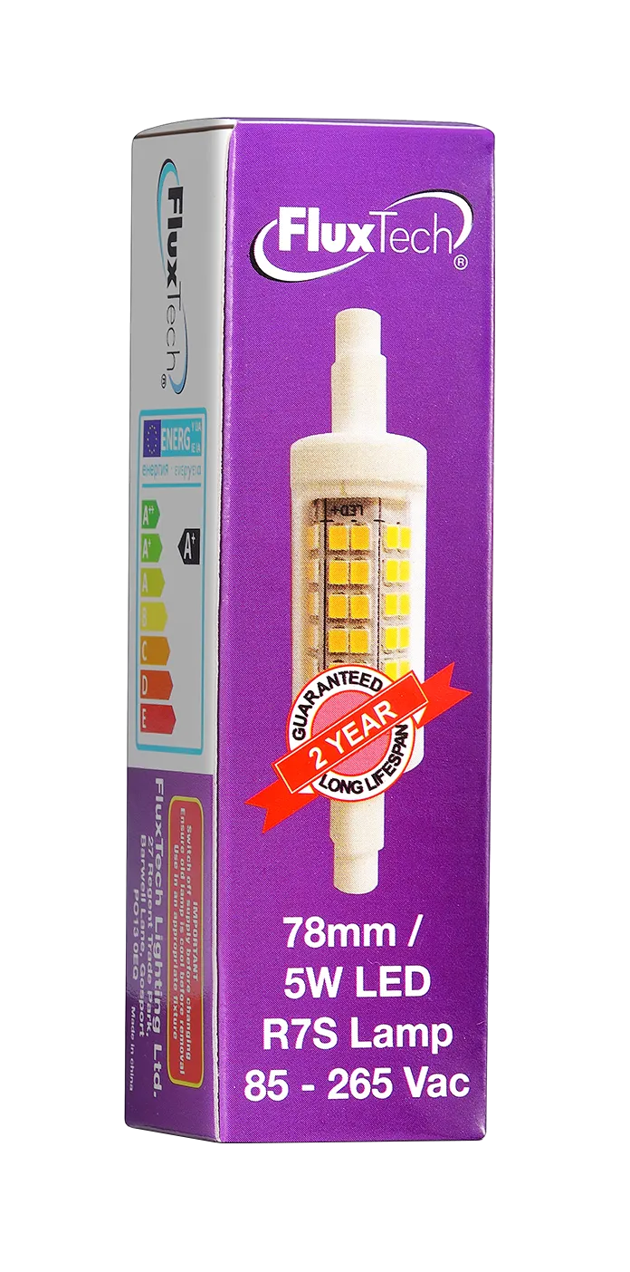 FluxTech - Universal Voltage R7S LED Bulb 20 x 78mm