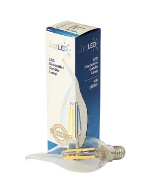 JustLED – LED Decorative Candle Lamp [Energy Class A  ]