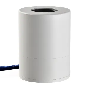 Lamp Base White W/Blue Cable Pop Table
