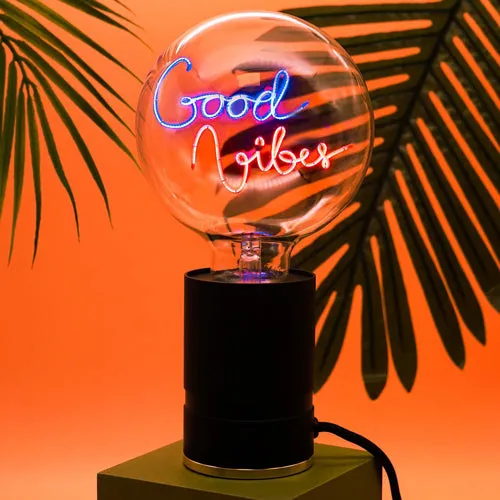LED Filament Bulb Good Vibes