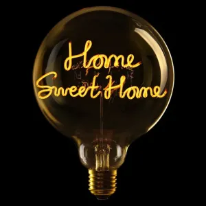 LED Filament Bulb Home Sweet Home