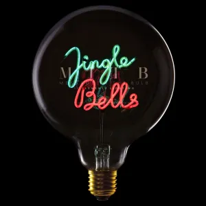 LED Filament Bulb Jingle Bells