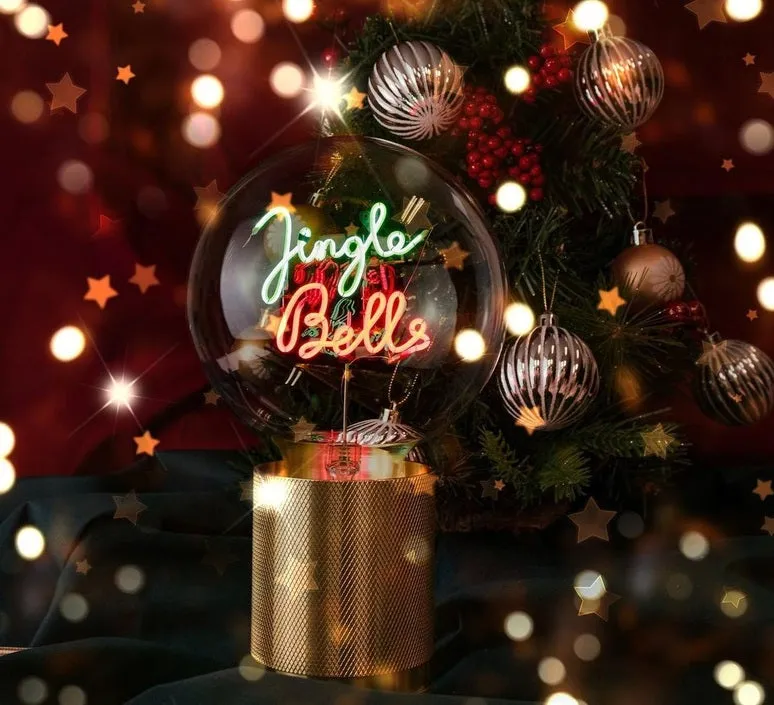 LED Filament Bulb Jingle Bells