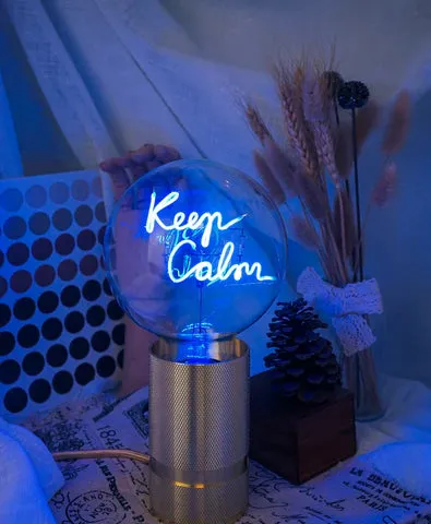 LED Filament Bulb Keep Calm