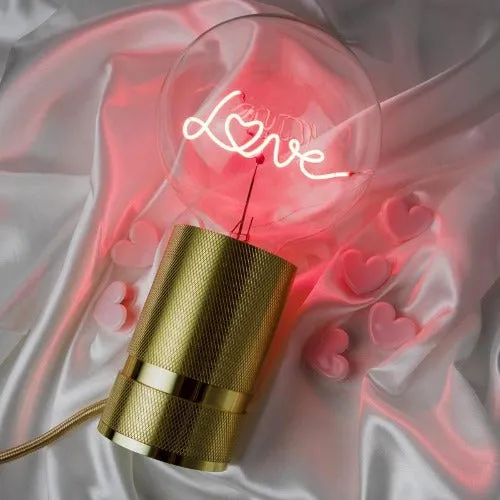 LED Filament Bulb Love