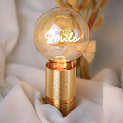 LED Filament Bulb Smile