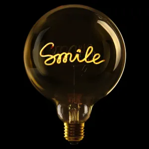 LED Filament Bulb Smile