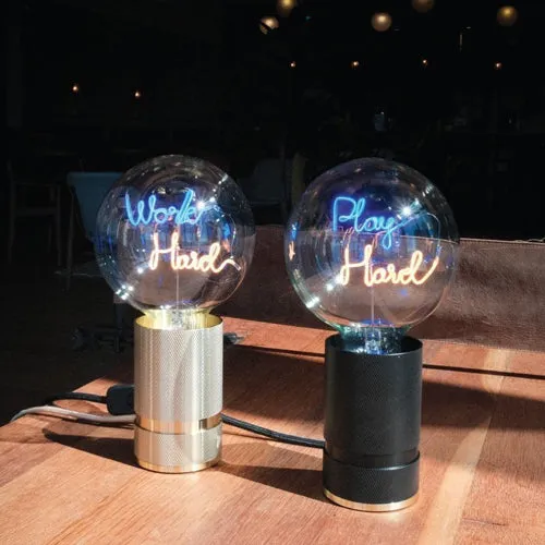 LED Filament Bulb Work Hard