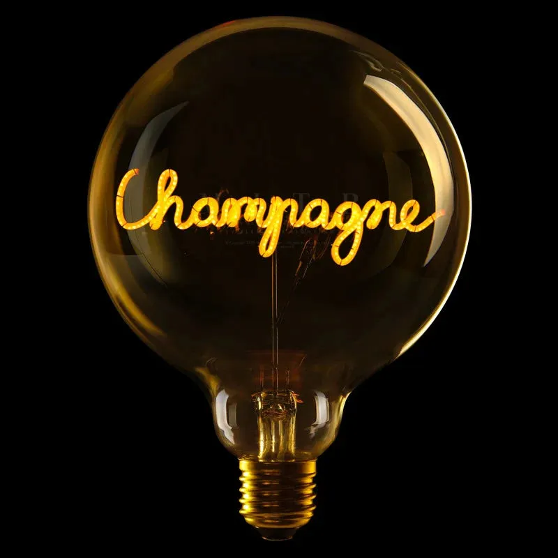 LED Filament Bulb Champagne