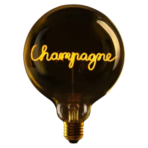 LED Filament Bulb Champagne
