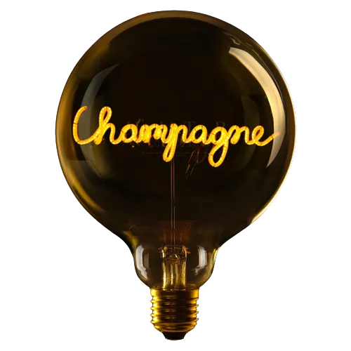 LED Filament Bulb Champagne