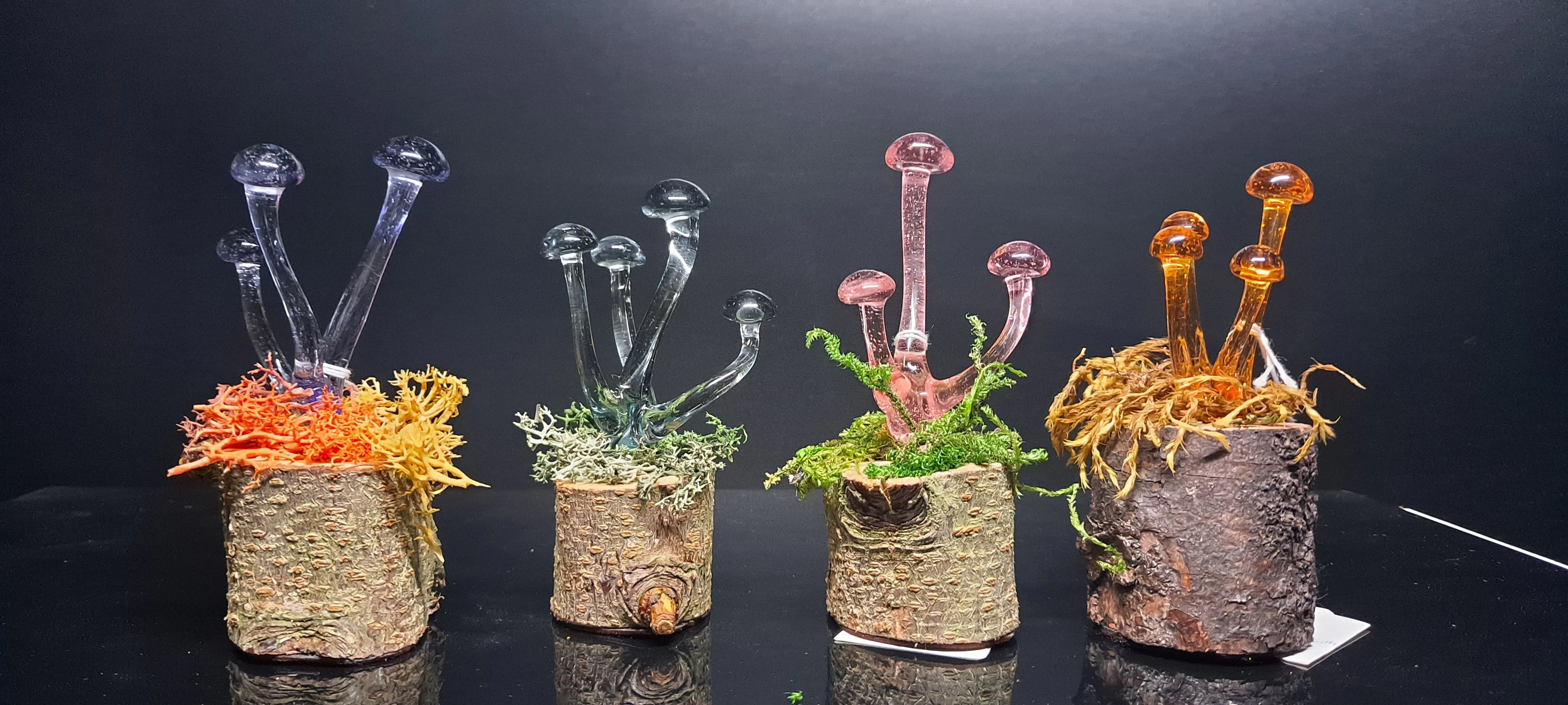 Mushroom Sculpture, Color Changing Mushroom Collection