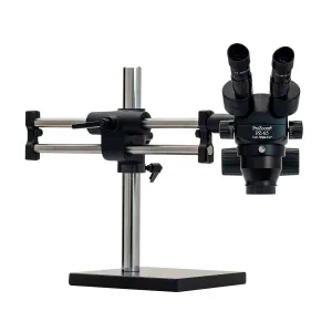 OC White TKPZ-ULP-F ProZoom&reg; PZ-6.5 Super-Wide Binocular Microscope with Dual Boom Stand & High-Output Fluorescent Ring Light