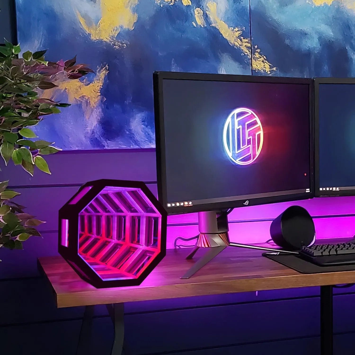 RGB Infinity Mirror Light