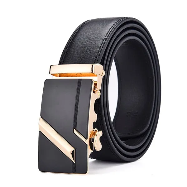 Smart Automatic Genuine Leather Belts For Men