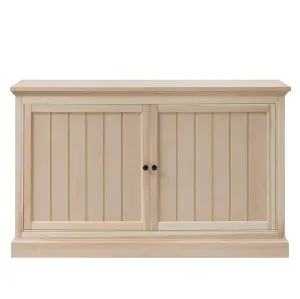 The Shoreline 74011 Unfinished Smart TV Lift Cabinet for 65 Inch Flat screen TVs