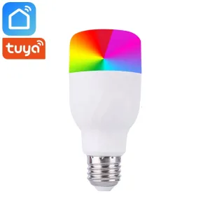 Tuya Smart Life Wifi Smart Light Bulb E27 Led Lamp 7W RGB W Dimmer Works With Alexa Google Home Mini IFTTT Smart Home Automation