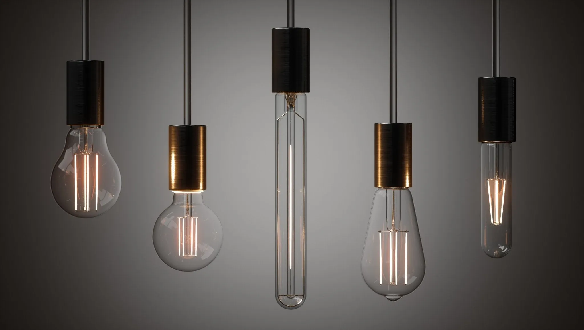 UBB2000 Luxury LED Bulbs, 60W Equivalent, Vintage Edison Style, A19 Shape, E26 Base (standard medium base), 2700K (warm white) - 8 PACK