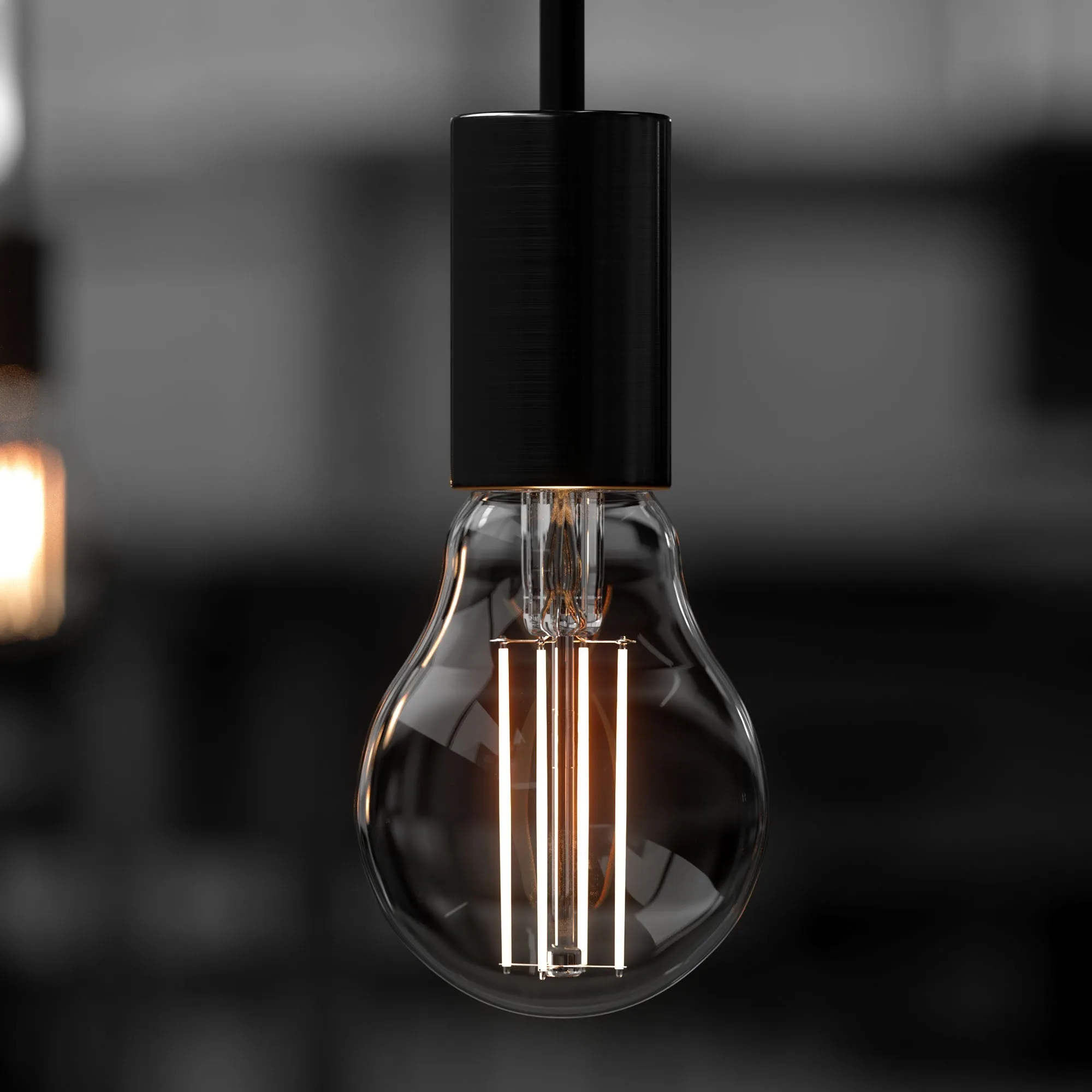 UBB2000 Luxury LED Bulbs, 60W Equivalent, Vintage Edison Style, A19 Shape, E26 Base (standard medium base), 2700K (warm white) - 8 PACK