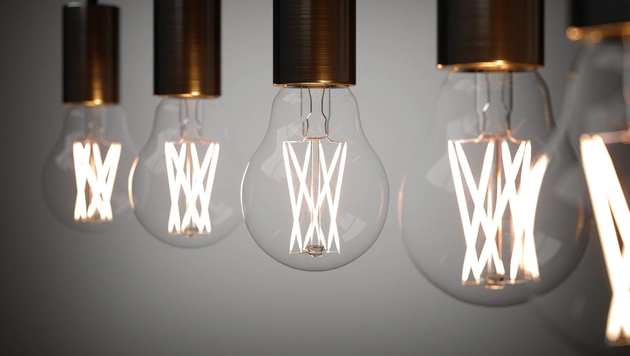 UBB2020 Luxury LED Bulbs, 75W Equivalent, Vintage Edison Style, A19 Shape, E26 Base (standard medium base), 2700K (warm white) - 2 PACK