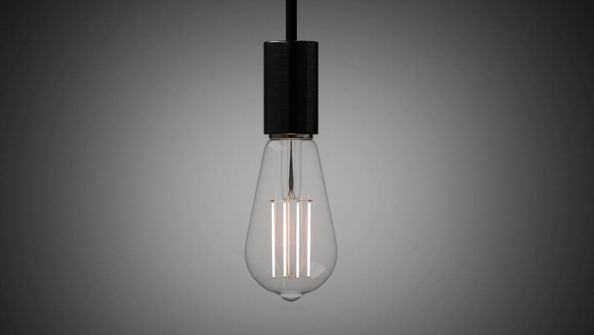 UBB2082 Luxury LED Bulbs, 60W Equivalent, Vintage Edison Style, ST19 Shape, E26 Base (standard medium base), 3000K (soft white) - 8 PACK
