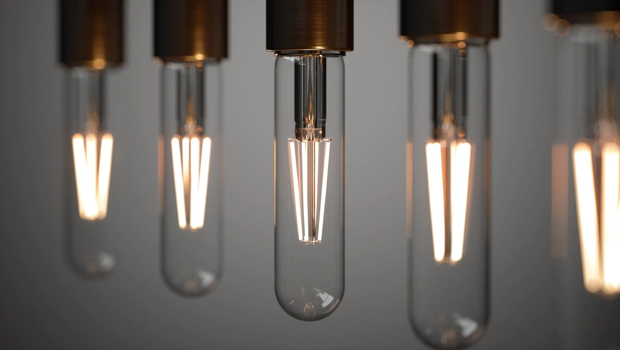 UBB2141 Luxury LED Bulbs, 25W Equivalent, Vintage Edison Style, T9 Shape, E26 Base (standard medium base), 3000K (soft white) - 2 PACK