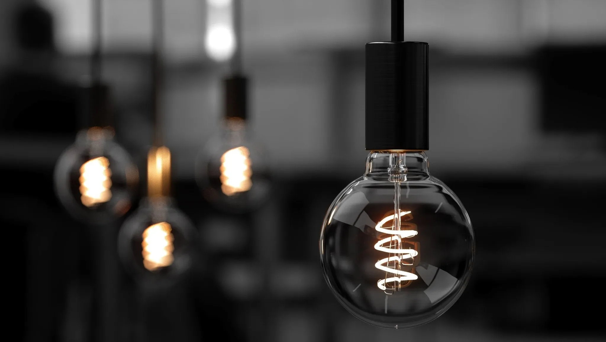 UBB2190 Luxury LED Bulbs, 40W Equivalent, Vintage Edison Style, G25 Shape, E26 Base (standard medium base), 2200K - 2 PACK