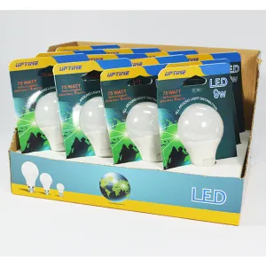 Up Time Led Bulbs 9W (75W) Daylight 1pk