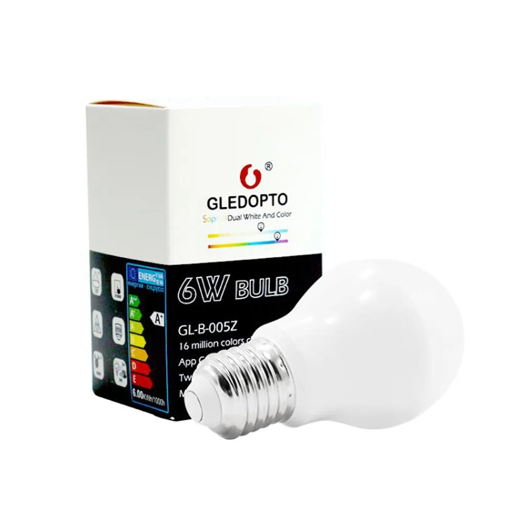 ZIGBEE Bulb E27 6W 12W E26 Lamp RGB Dual White Zigbee Smart Lamp App Control LED Light Bulb AC 110V 220V 230V Zigbee ZLL Link